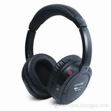 2.4G Wireless Headphone for Computer Use, Clear Voice Chat with Built-in Microphone